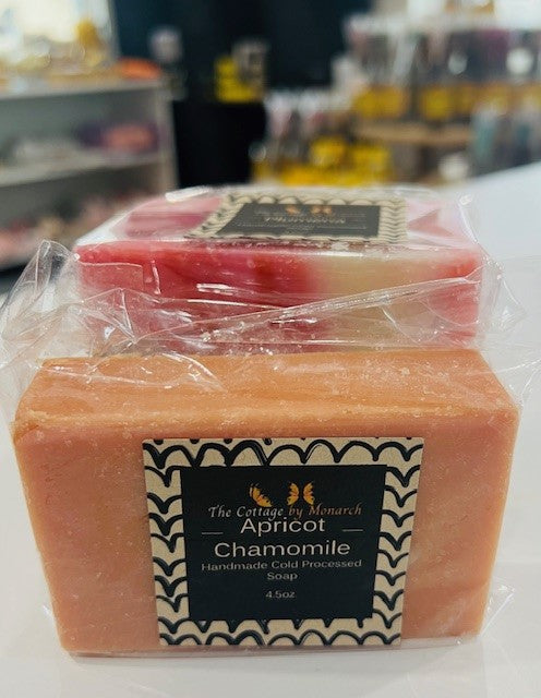 Apricot Chamomile Cold Process Soap