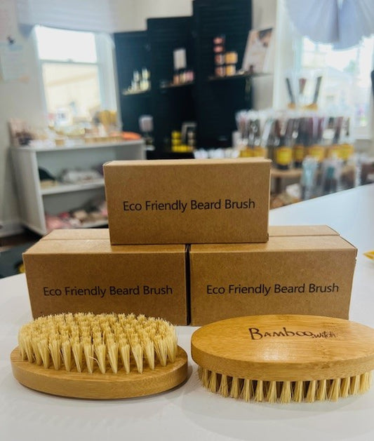 Bamboo - Vegan Beard Grooming Brush | Men's Bestseller - BAMBOO SWITCH