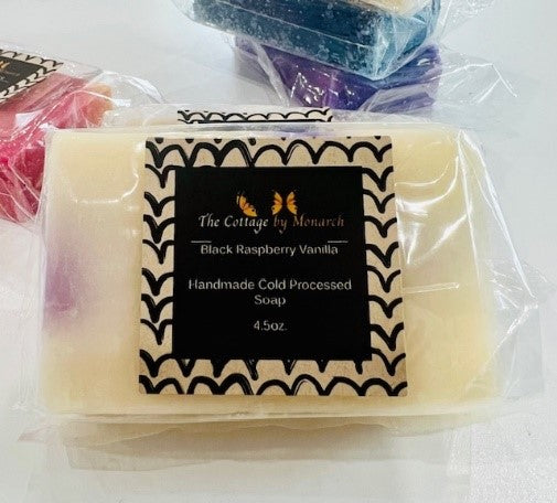 Black Raspberry Vanilla Cold Process Soap