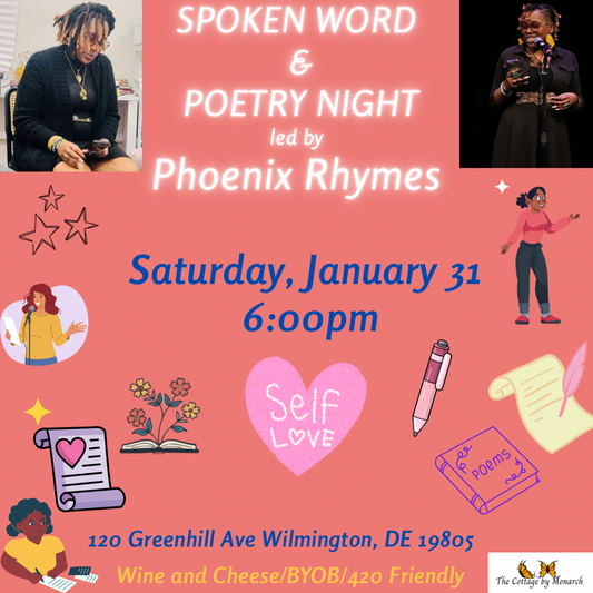 SPOKEN WORD AND POETRY Night at The Cottage by Monarch