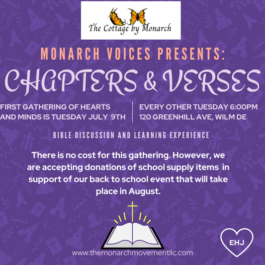 MONARCH VOICES PRESENTS: CHAPTERS AND VERSES