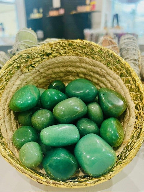 Green Aventurine Tumbled Crystals