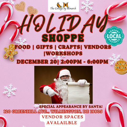VENDOR FEE ---THE COTTAGE BY MONARCH HOLIDAY SHOPPE