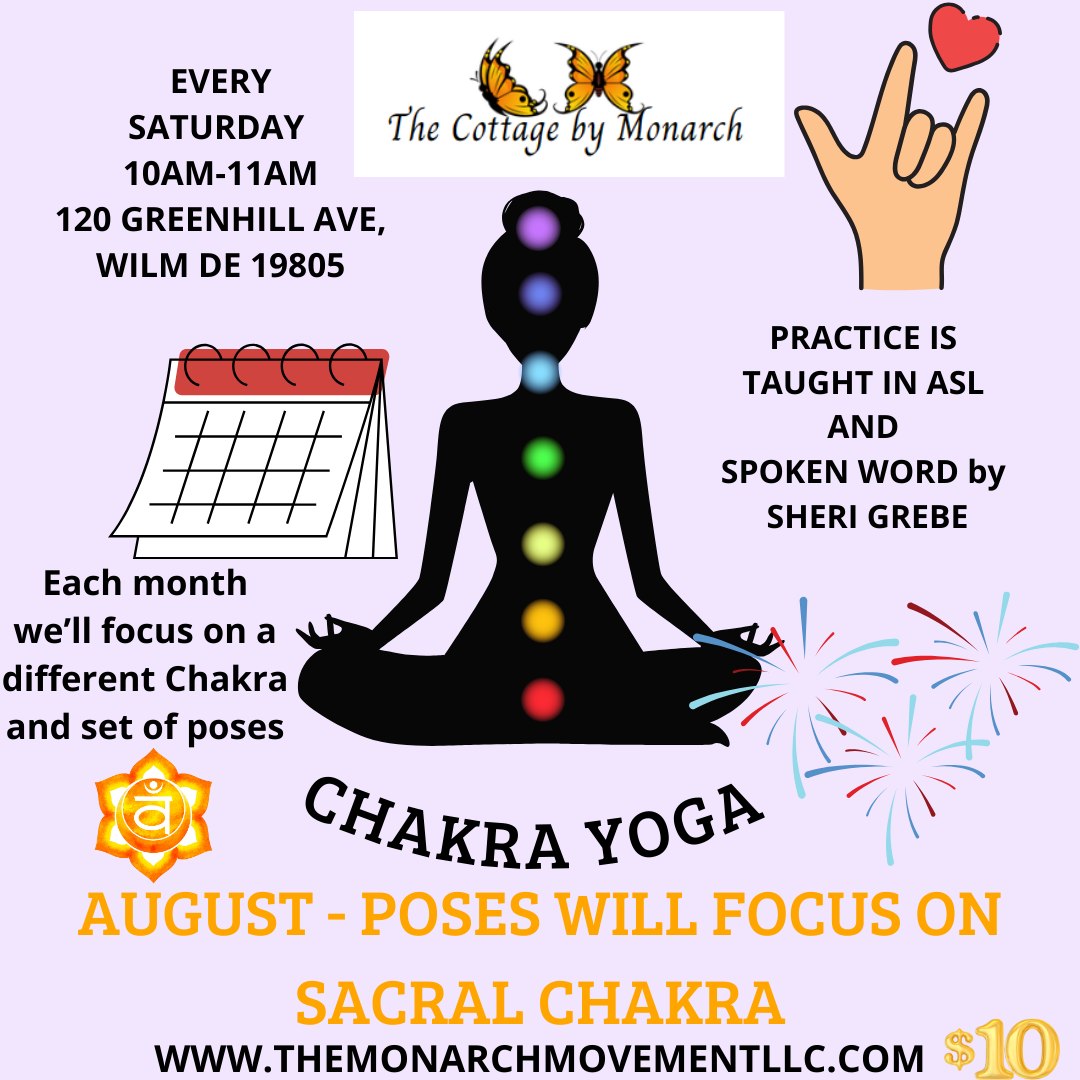 CHAKRA YOGA WITH SHERI GREBE - SATURDAYS 10AM -11AM