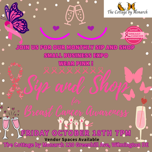 VENDOR SIGN UP - OCTOBER SIP AND SHOP SMALL BUSINESS EXPO