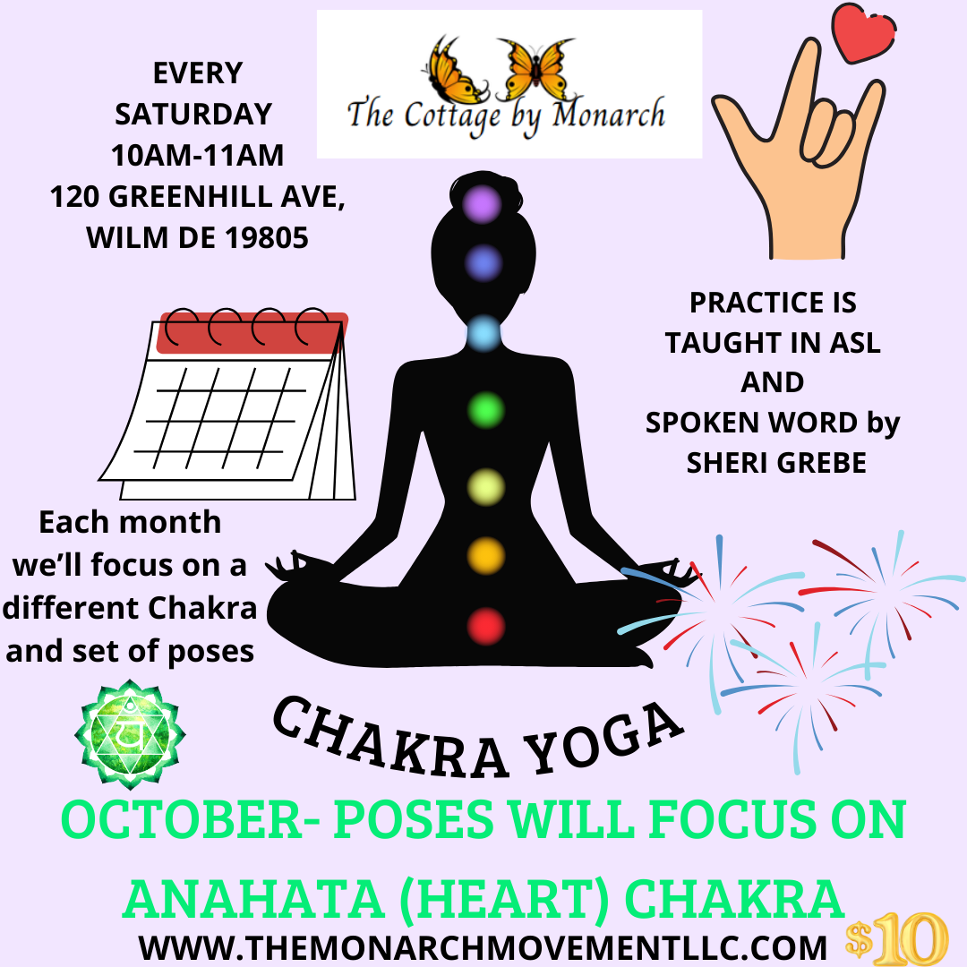 CHAKRA YOGA WITH SHERI GREBE - SATURDAYS 10AM -11AM