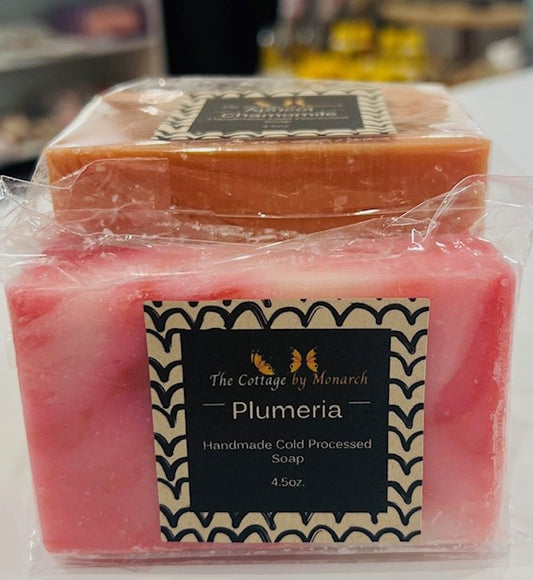 Plumeria Cold Process Soap