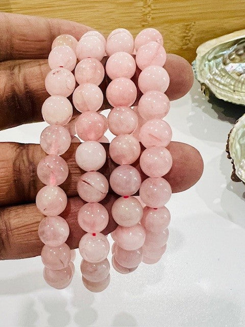 Rose Quartz Crystal Bracelet