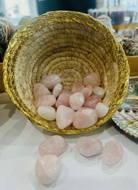 Rose Quartz Tumbled Crystals