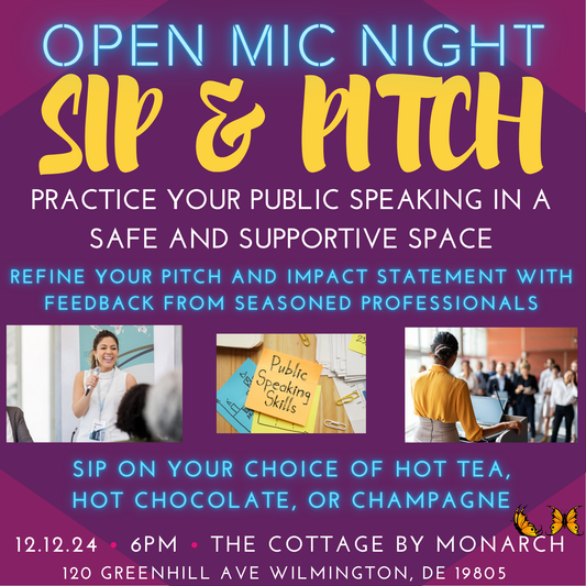 OPEN MIC NIGHT: SIP AND PITCH