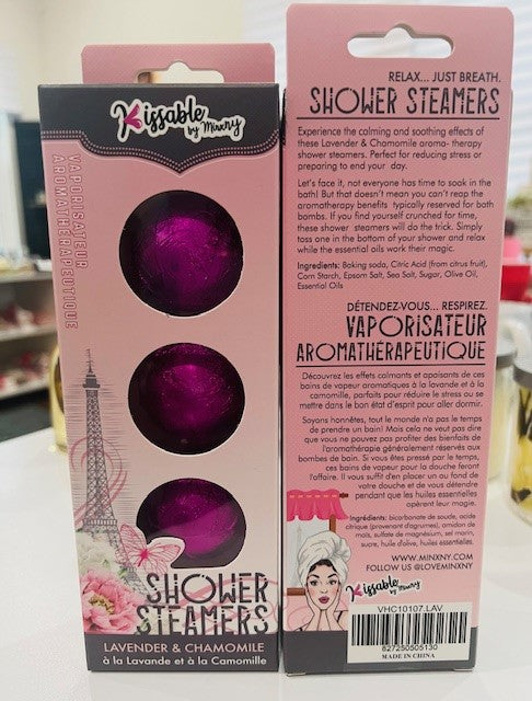 Shower Steamers 3PK Lavender Shower Steamers w/bag